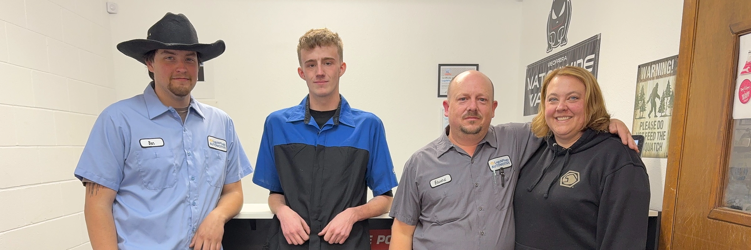 The LugsNPlugs Automotive team
