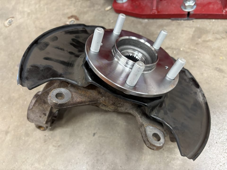 Replacing Wheel Bearing - Honda Civic